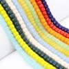6x4mm 8x6mm Wheel Glass Glossy Beads Round Spacer Beads For Jewelry Making DIY Bracelet Necklace Accessories