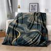 2025 New Style Colour Gold Marble Luxurious Blanket,Soft Throw Blanket for Home Bedroom Bed Sofa Travel Picnic Cover Kid Gift