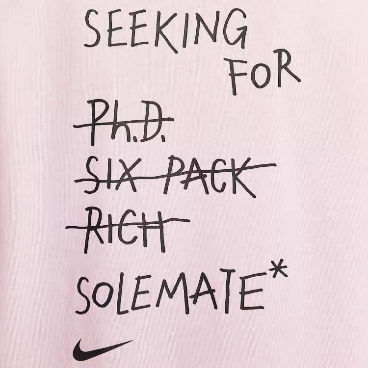 Nike Спортивный пуловер Повседневная удобная футболка с коротким рукавом Женские топы II0451663