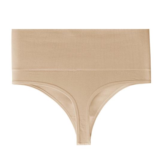 Women Underpants High Waist Solid Color Slimming Thread Butt-lifted Good Breathability Elastic Quick-drying Sport Casual Briefs Female Panties