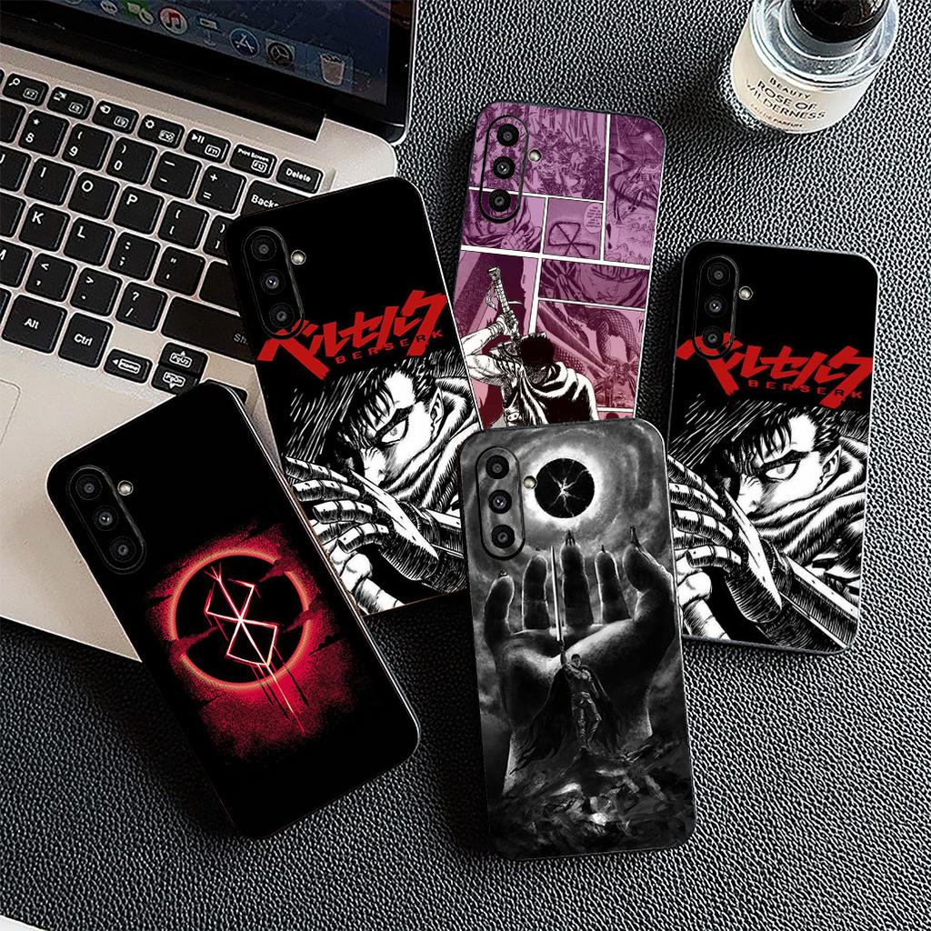 Мультяшный чехол из силикона с изображением Гатса из Берсерка для Apple iPhone 16 14 15 Plus 11 Pro Max 16E ProMax + 15Plus 16+ 14+ Чехол для телефона