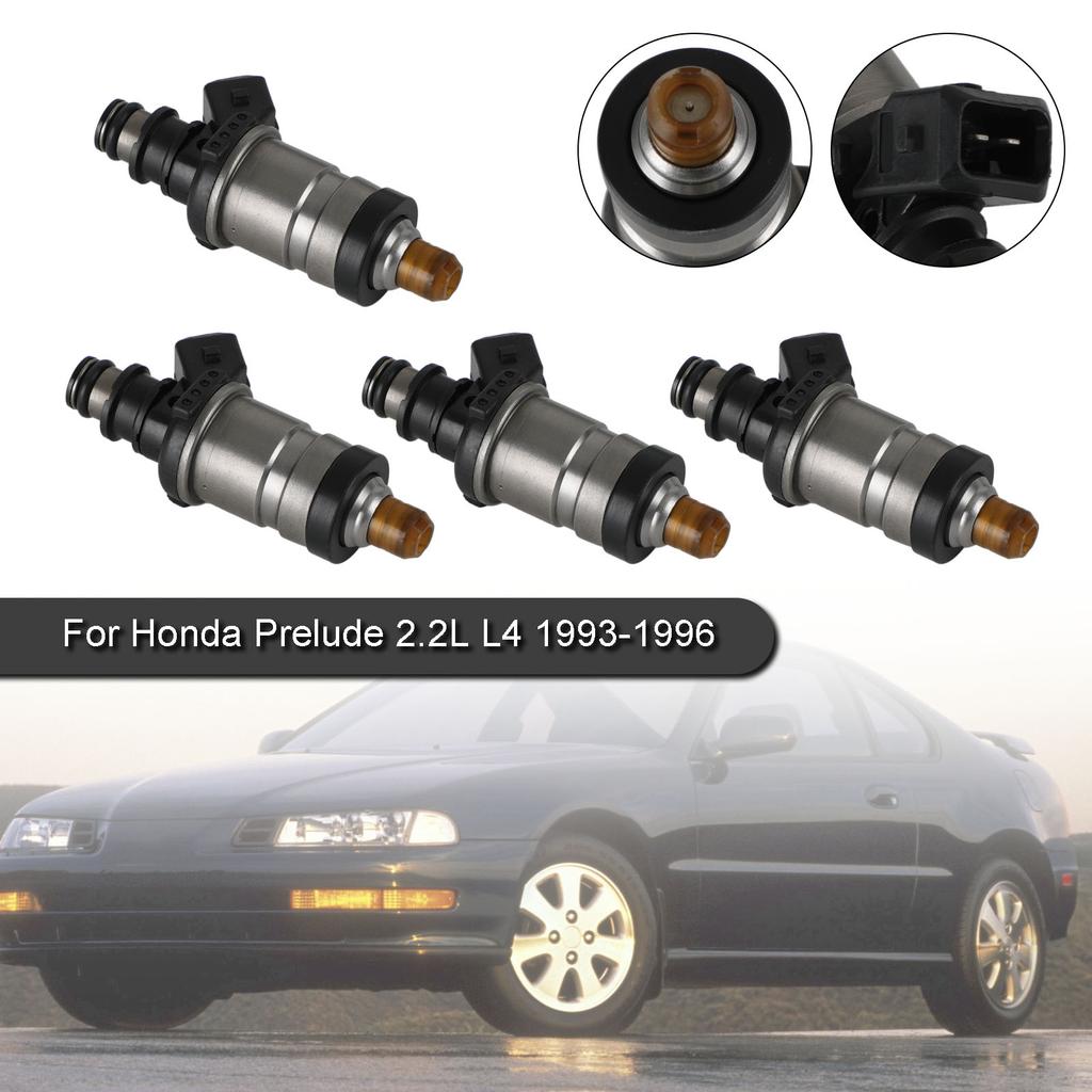 4 шт. Форсунки топливные 06164-P0F-000 Подходят для Honda Prelude 2.2L VTEC 1993-1996