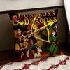 DDungeons  Dragons Game Cushion Cover Reversible Soft Durable Pillow Cover Home  Car MultiScene Use for Daily Comfort