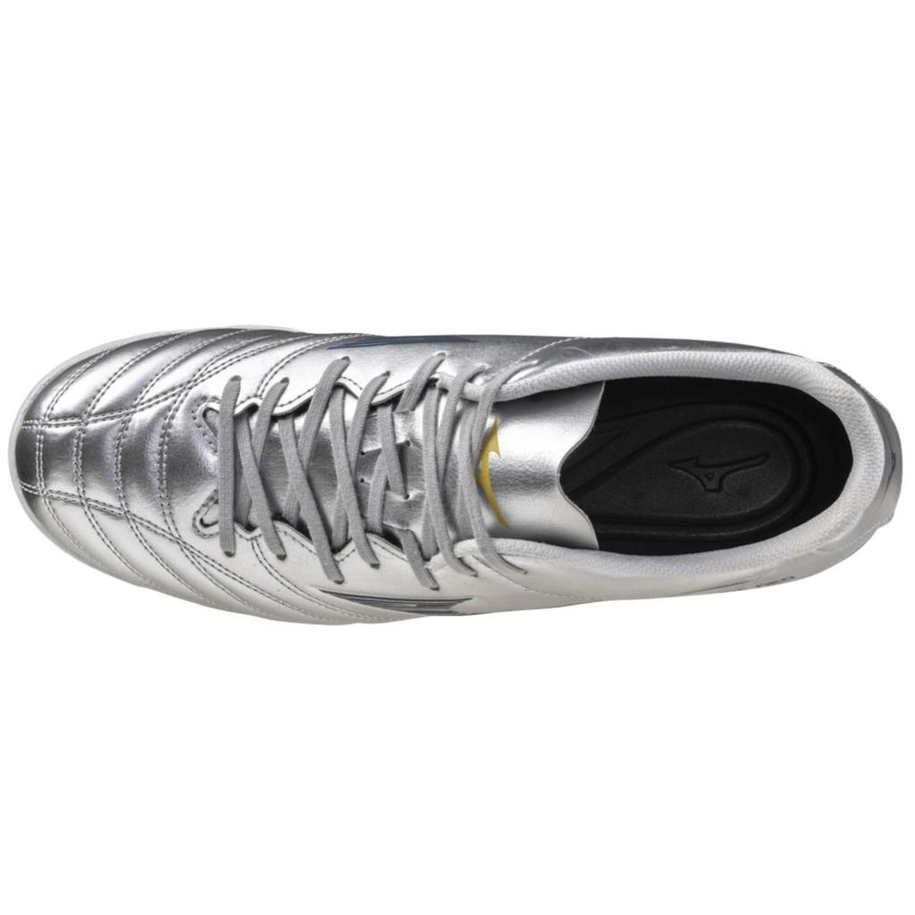 Mizuno Monarcida Neo 3 Select Мягкие Удобные Универсальные Футбольные Бутсы Унисекс Серебристый P1GD252504