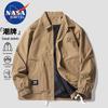 NASA MARVEL Men's Loose Casual Lapel Jacket