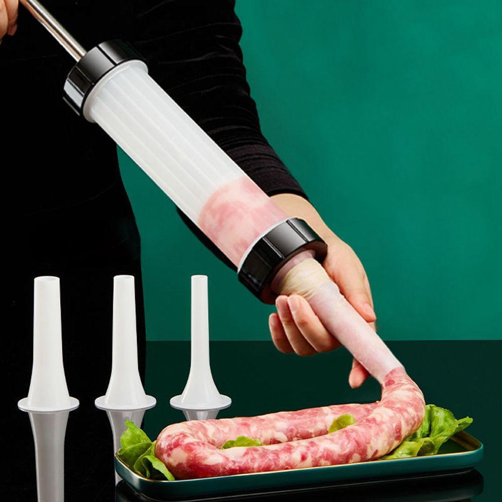 Простой в использовании колбасный шприц DIY колбасный инструмент кухонные принадлежности колбасный пресс колбасный наполнитель