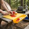 2-in-1 Vegetable Cutting Board Thicken Plastic Food Container  Food Preparation