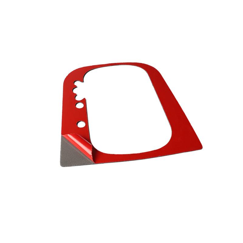 Fits For Golf 6 2008-2012 Gti R MK6 Scirocco 2009-2016 Car Accessories Carbon Fiber Gear Panel Personality Car Sticker