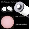 1/2/5 шт. фильтр для астрономического телескопа 5,0, улучшающий фотообъектив, защита глаз, фильтр для телескопа для наблюдений затмения макулы