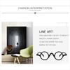 Ultra Light Anti Blue Light Glasses 150 Degrees Round Frame Design Reading Glasses High-Definition Lenses Blue Light Protection