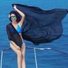 Women Solid Color Summer Style Beach Sunscreen Scarves/Fashion Chiffon Beach Scarf Shawl