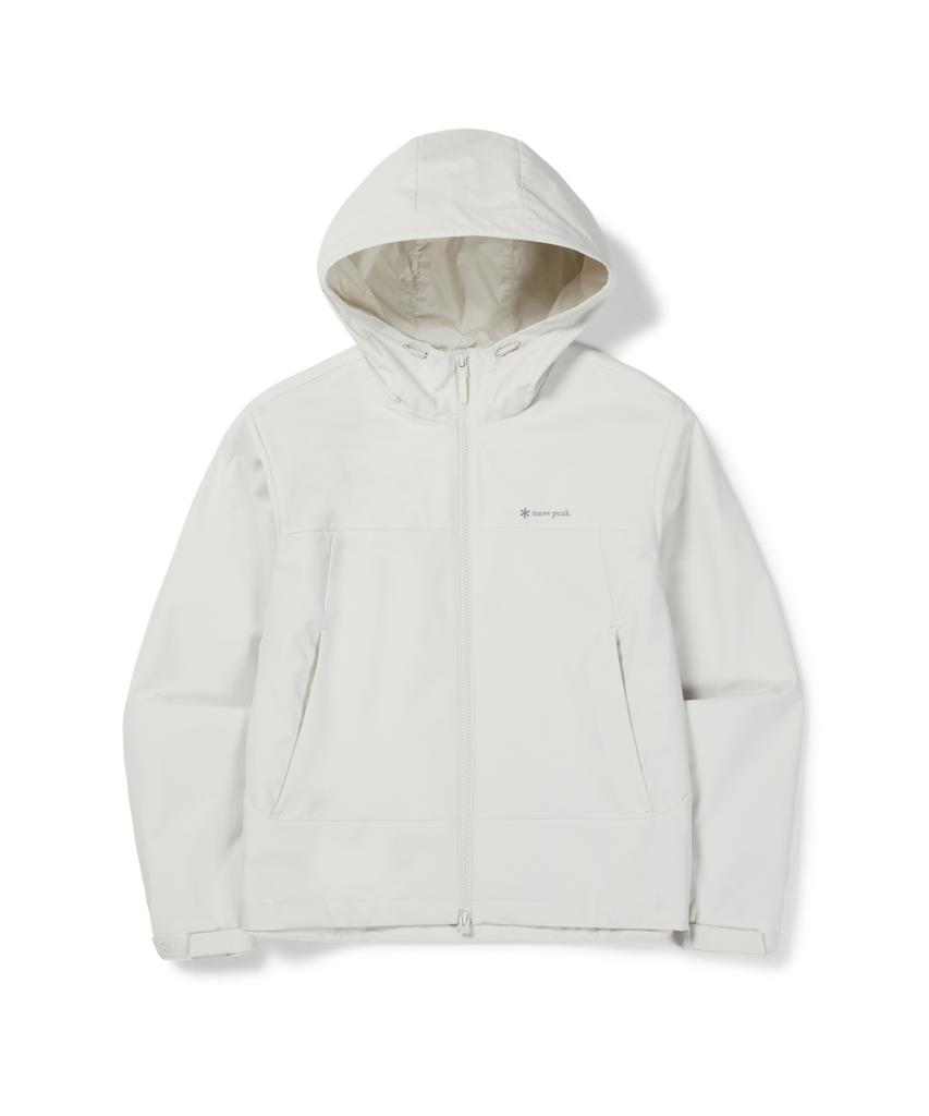 SNOWPEAK APPAREL 2L Women'S Titanic Windbreaker (S26Fwtwb31) Light Beige