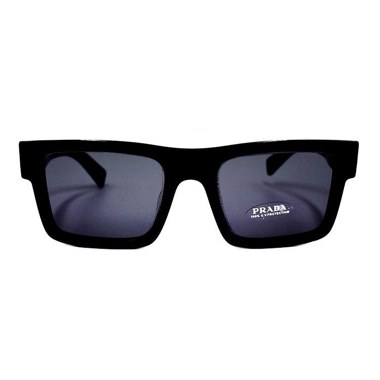 Prada Fashion Runway Rock Style Holiday Travel Sunglasses SPR19W F Men sunglasses 0PR19WSF1AB5S052