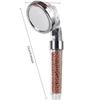 Water Saving High Pressure Shower Head High Pressure Adjustable SPA Showerheads Handheld Anion Filter Function