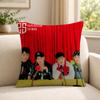Kpop SSHINee Cushion Cover Soft Short Plush SkinFriendly Cushion Case for MultiScene Use