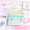 Korean Stylish Sweet Hair Bands Girls Knotted Elastic Soft Fabric Hair Tie Beach Tree Flower Fruit Heart Dotted Hair Ornament Gi