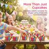Rainbow Color Colorful Cupcake Liners Greaseproof Nonstick Cake Molds  Cake Baking