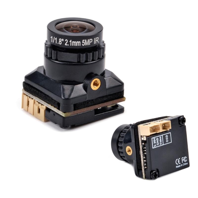 Мини FPV камера 1/3 CMOS 1500TVL, объектив 2.1 мм, DC5V-30V, PAL/NTSC, с OSD, внутренняя регулировка, для FPV гоночных дронов