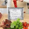 Reusable Food Storage Bags Reusable Stand Up Food Pouches With Zipper 30 Pieces Aluminium Foil Freezer Organizer Kitchen Pantry