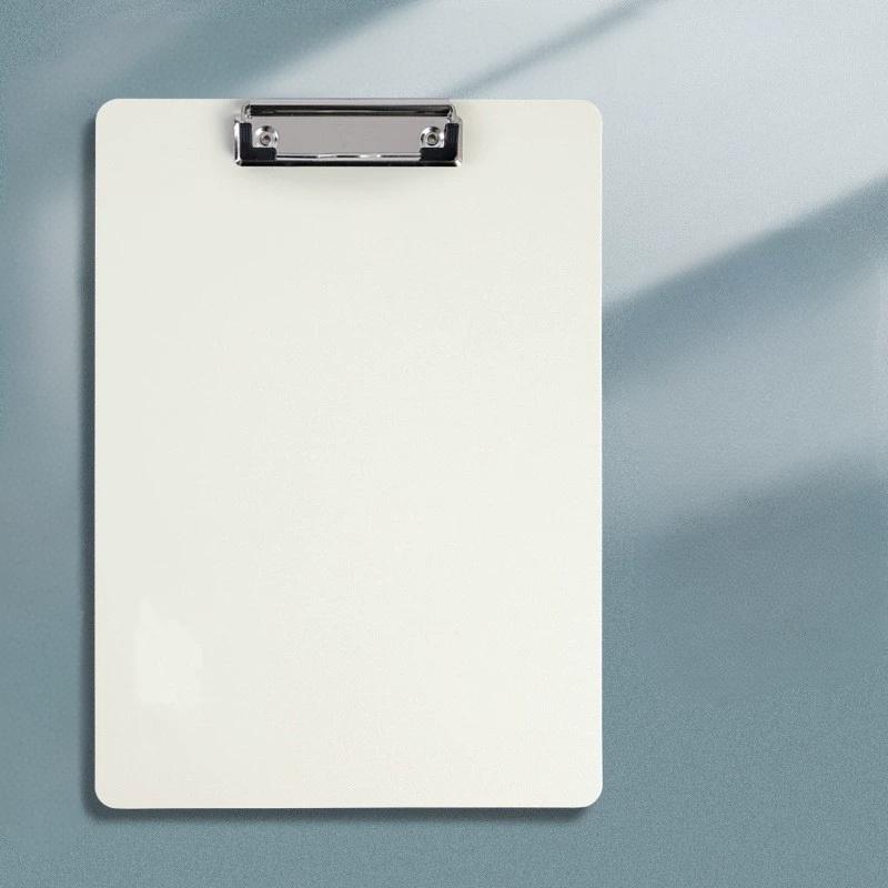 Файл (бумага)Планшет А4 с зажимом, Канцелярский зажим для папок, Меню Студенческая доска для письма из ДВП, Минималистичный Офисный органайзер для хранения файлов
