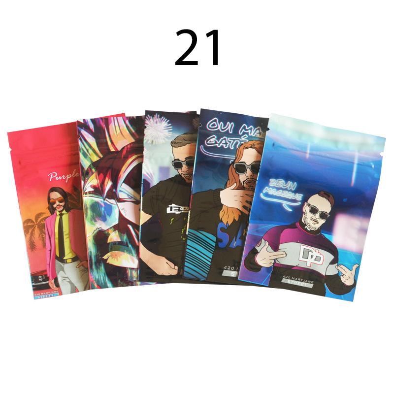 10 шт. самозапечатывающиеся пакеты, закрывающиеся маленькие конфеты, брелки, капсулы, упаковочные пакеты на молнии