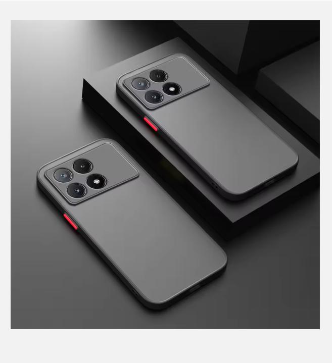 For Xiaomi Red Rice Shockproof Armor Matte Case For Xiaomi Red Rice K70 Pro K70 GT X3 NFC M5 M4 M6 Pro F5 Pro F3 F4 F6 Bumper Shockproof Phone Cover