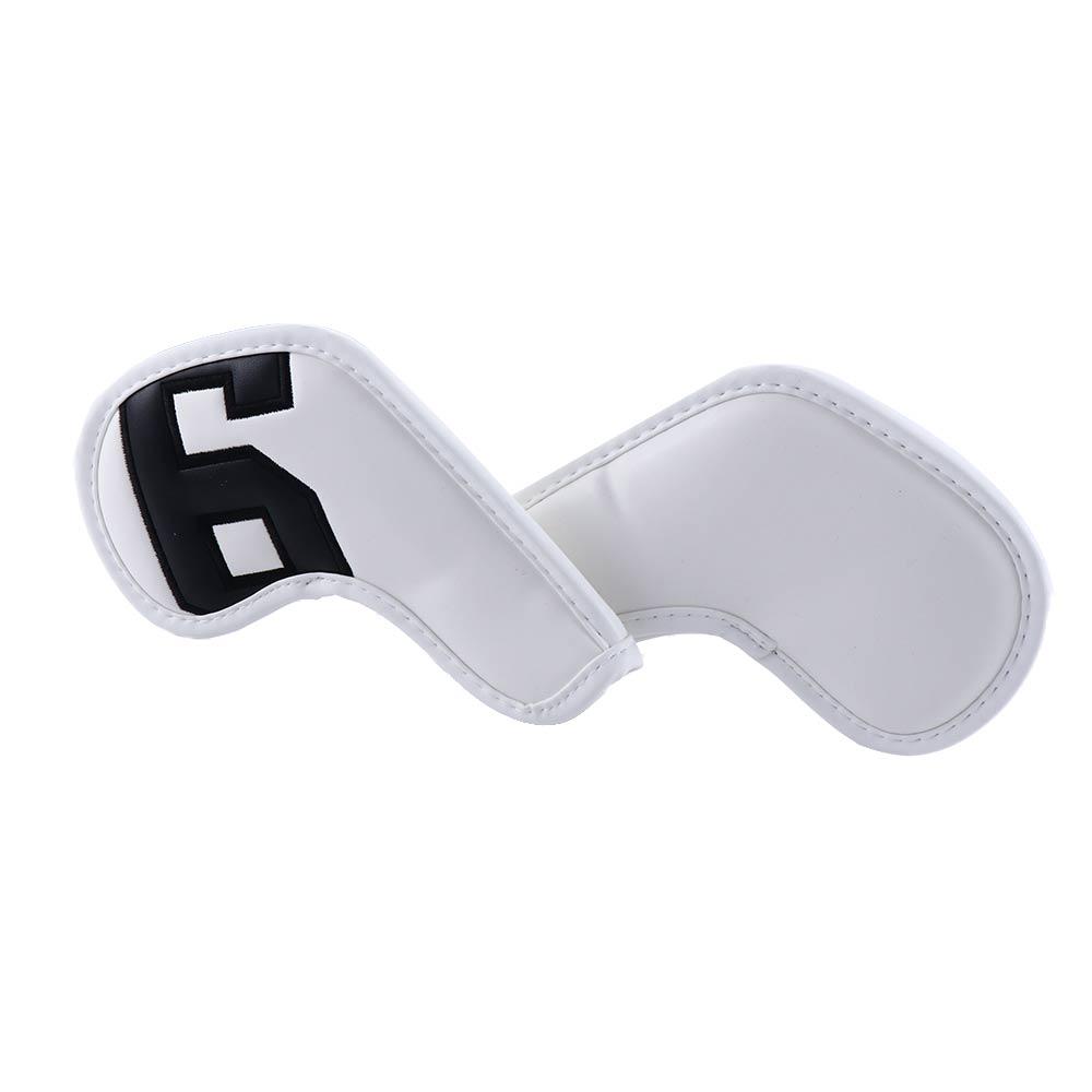 Dustproof Covers 4-9 ASPX Golf Iron Covers Protective Cover Golf Club Head Covers Golf Wedge Cover