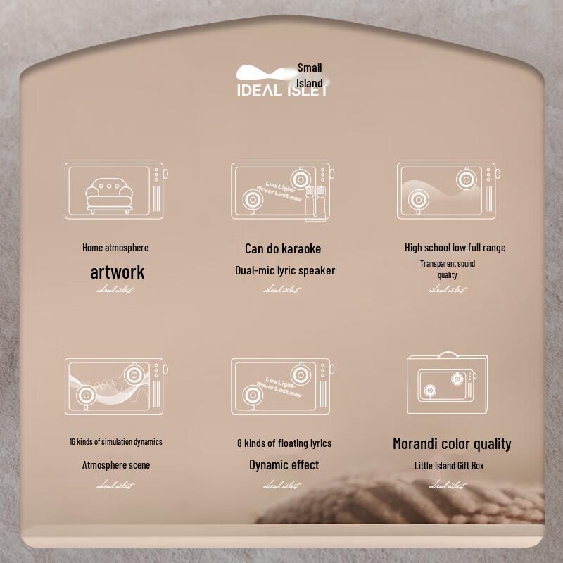 Mao Wang MW-T5 Transparent Floating Lyric Speaker