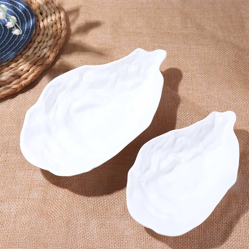 Ceramic Salad Plate Creative Dessert Tray Kitchen Organizer Sashimi Plate Restaurant