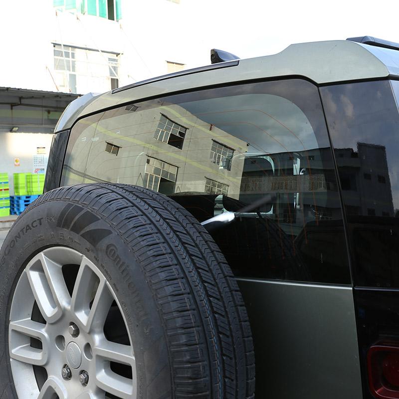 Для Land Rover Defender 90 110-22 ABS автомобиля задняя крышка стеклоочистителя заднего стекла стеклоочиститель отделка наклейки автомобиля