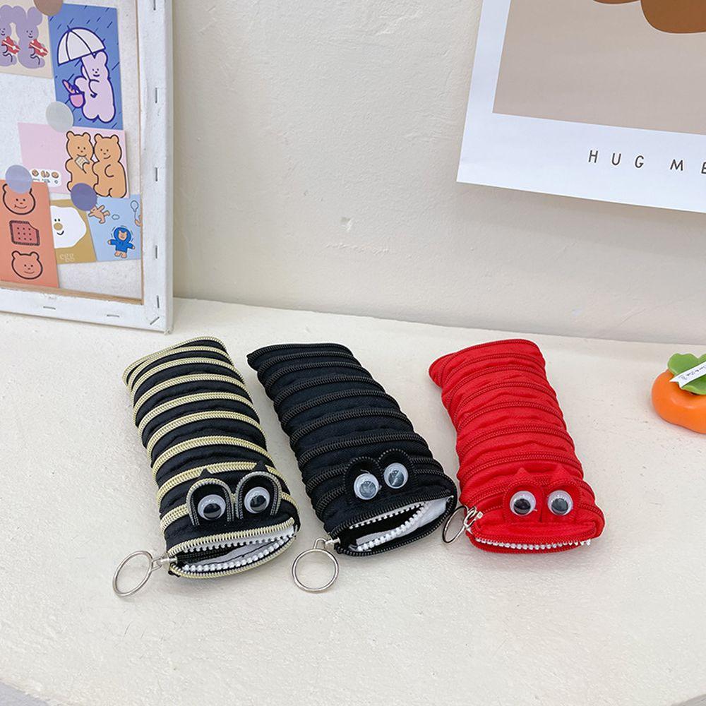 Funny Cartoon Large Capacity Kids Gift Pouches Zipper Pencil Case Storage Bag Pen Bags Pencilcases