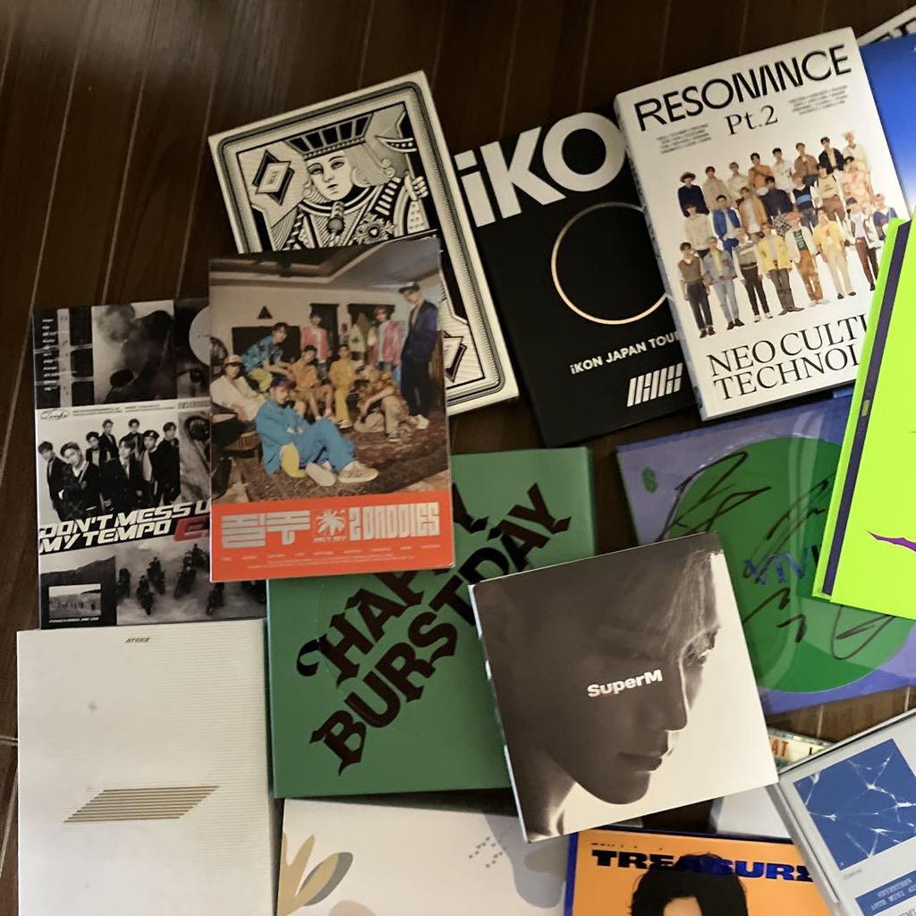 [USED] K-POP Korean CD Bulk Set Korean Wave Import