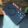 Роскошный матовый магнитный чехол для беспроводной зарядки Magsafe для Samsung Galaxy S25 S24 S23 Ultra S22 S21 Plus S20 FE Мягкий силиконовый чехол