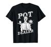 Pot Dealer Vintage Diner Waitress Coffee Server Pot Dealer T-Shirt
