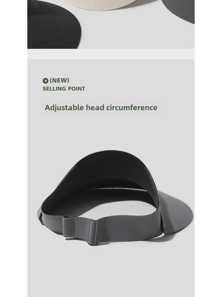 Женская бесшовная солнцезащитная шляпа: Большие поля, ажурный верх для езды на велосипеде весной и летом