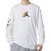 Jordan T Shirts Men's White Crew Neck Moderate Straight Fit FB7456-100