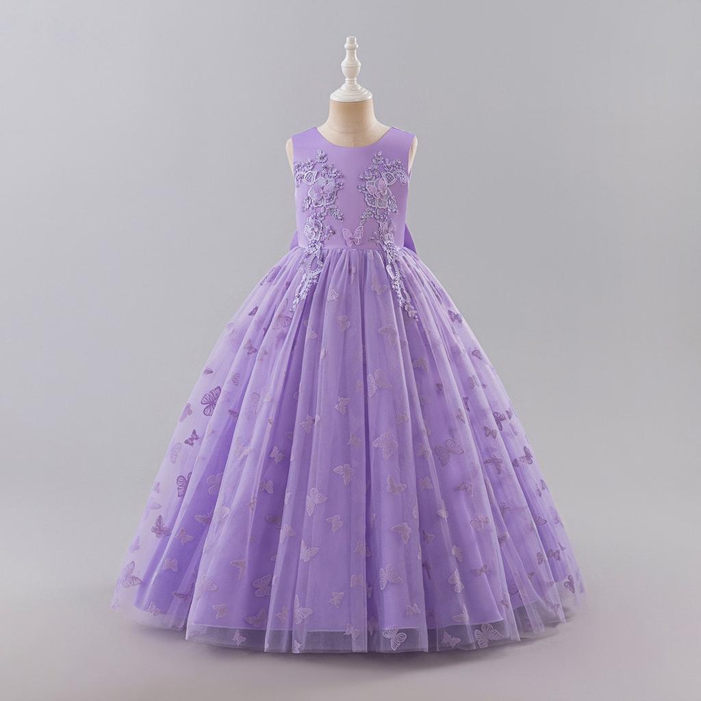 Girls Princess Gown Performance