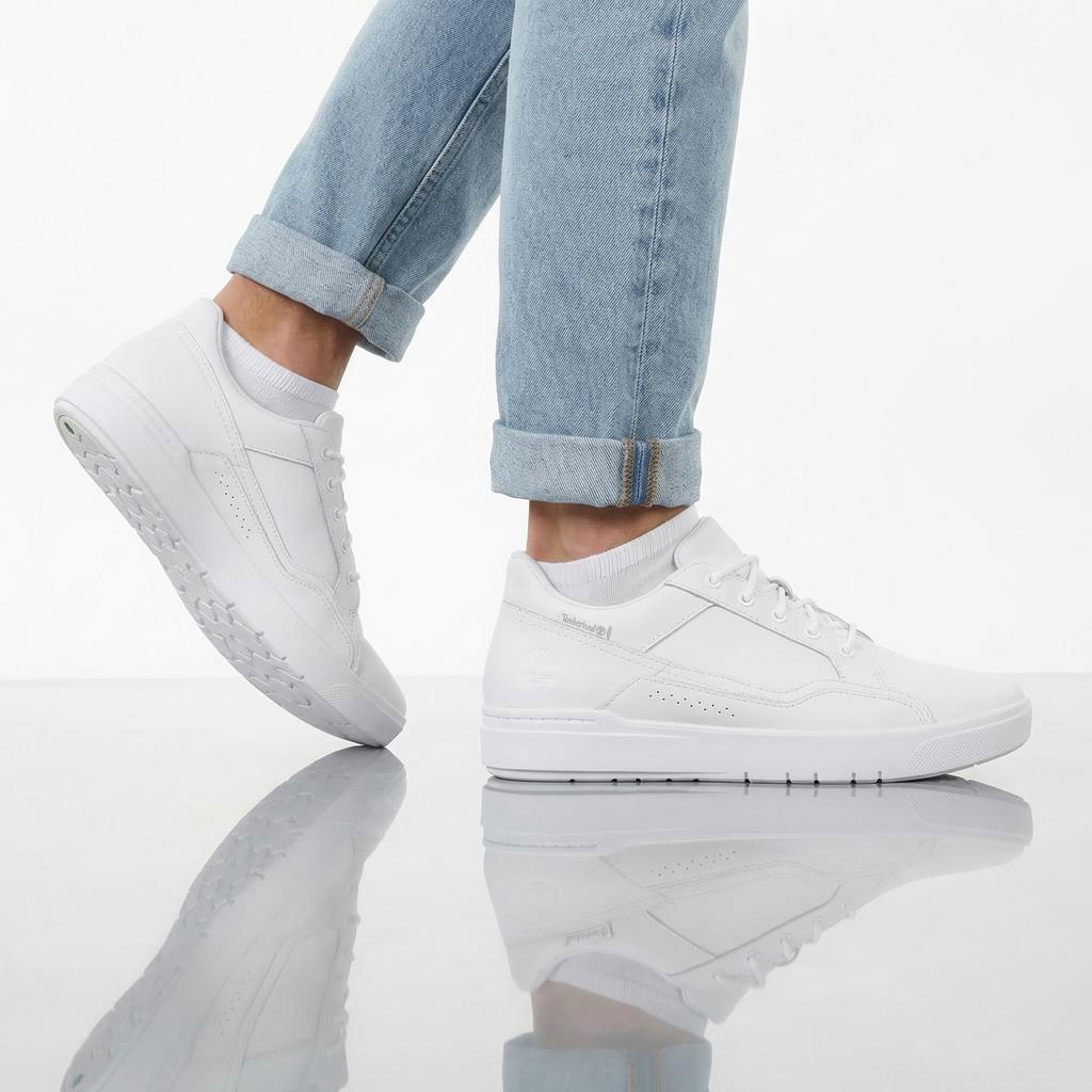 Timberland Allston Low - Мужские кроссовки Обувь Кожа Белый TB0A65T5-EM2 ОРИГИНАЛ