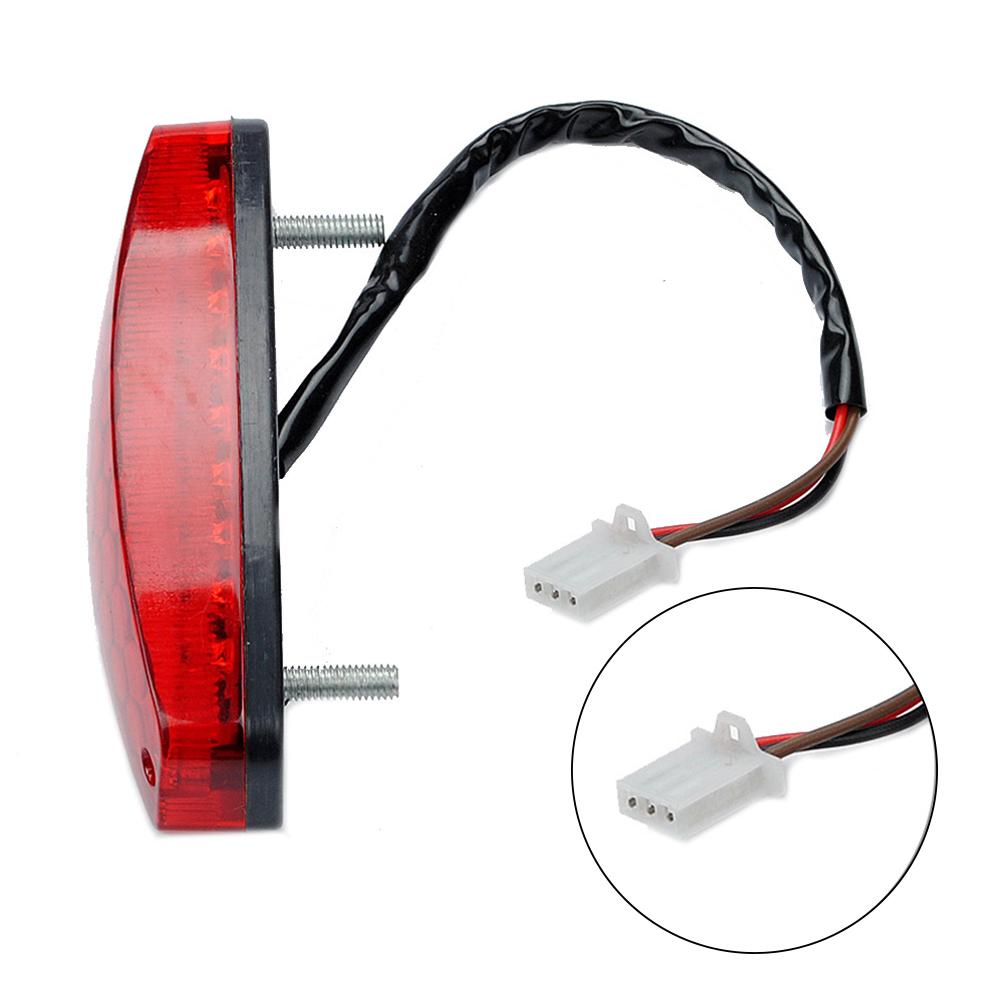 12v ATV светодиодный задний стоп-сигнал светодиодные задние фонари Cafe Racer индикаторная лампа мотоциклетное освещение для скутера Moto Quad Kart