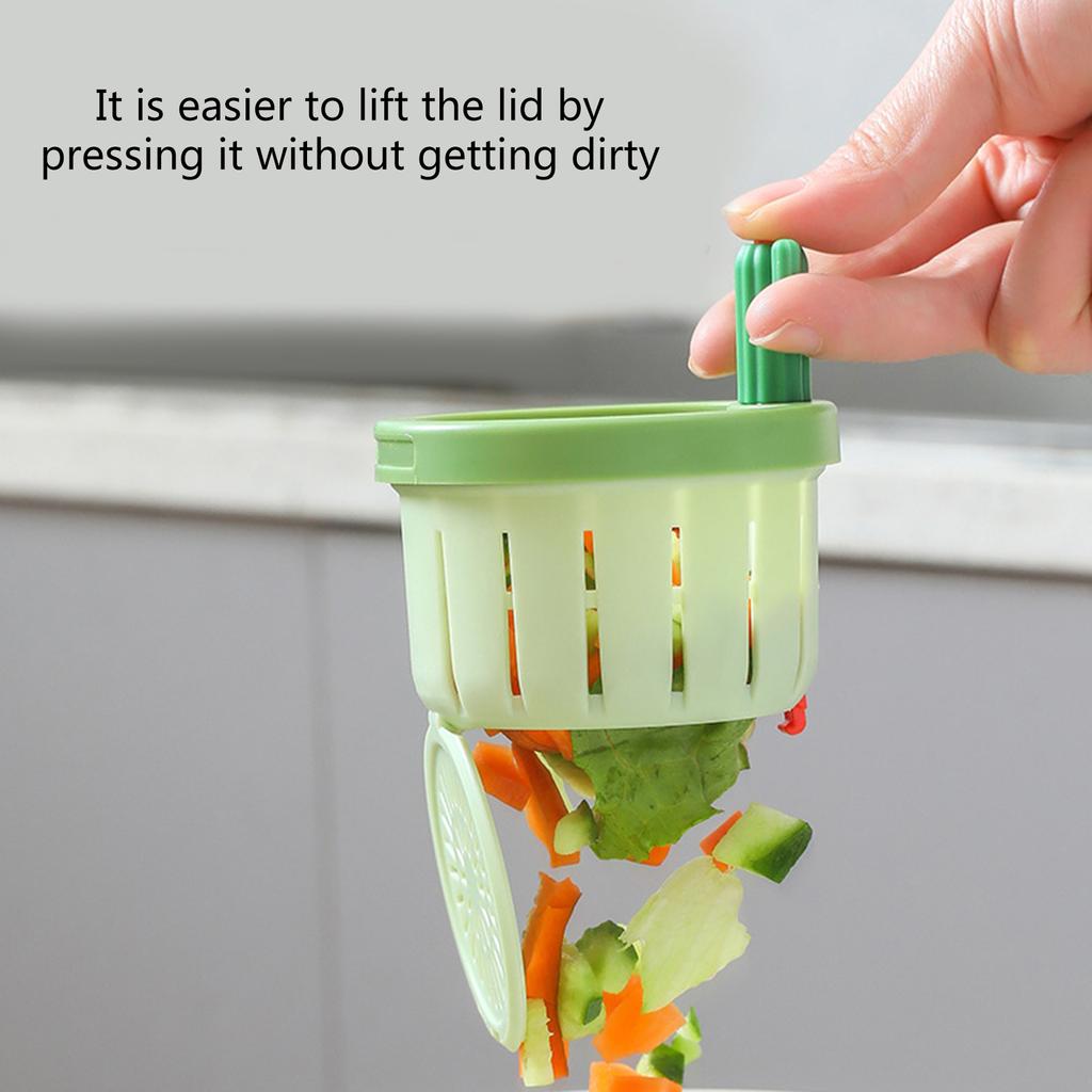 Инновационный кактус Кухонный фильтр для отходов Пресс-релиз Сливная корзина Многофункциональная Зеленый кактус Сетка для фильтра раковины