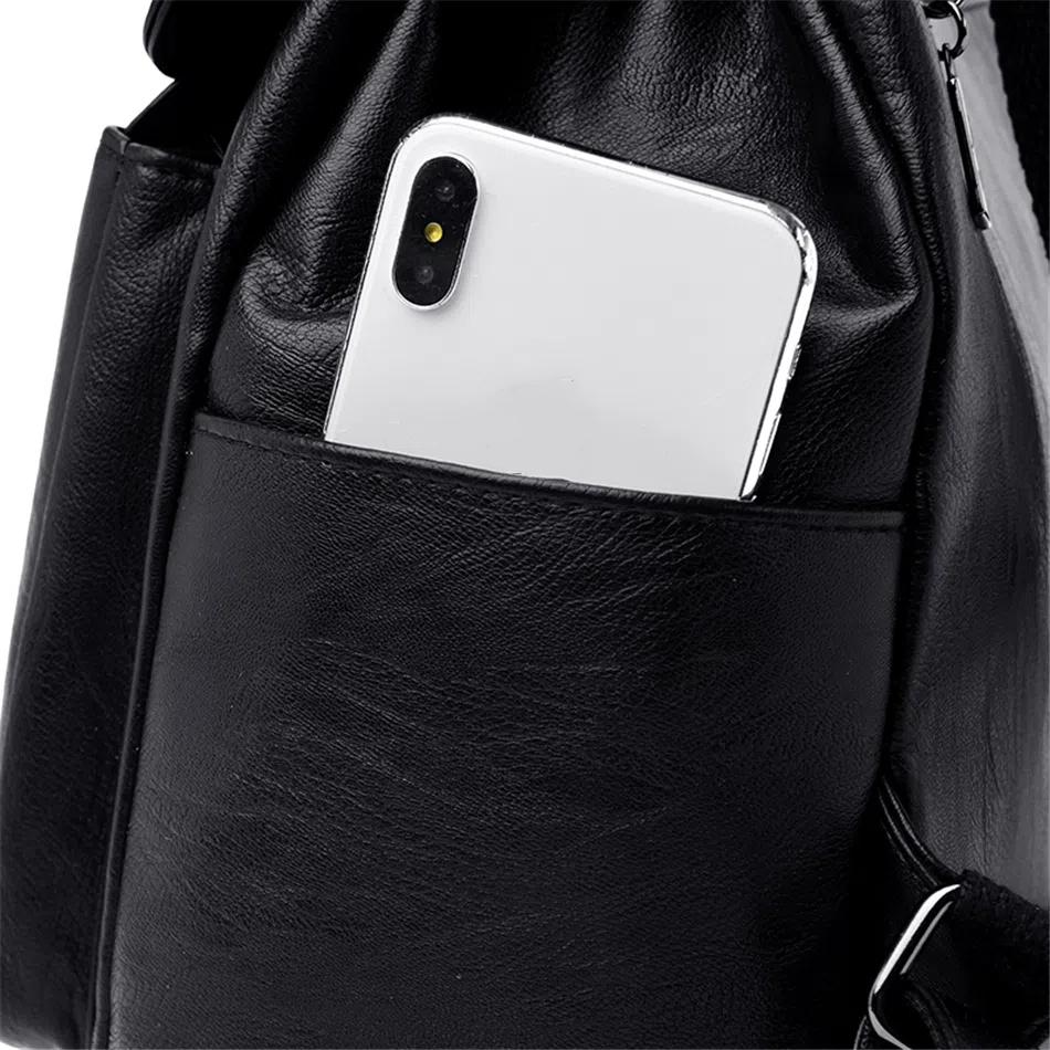 Рюкзак роскошный женский рюкзак мягкие кожаные рюкзаки для девочек-подростков женские школьные сумки через плечо для женщин 2025