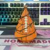 Tennis Football Rugby Series Christmas Tree Shaped Ornament 10*10*15 Cm Desktop Office Home Party Decoration  Accessories