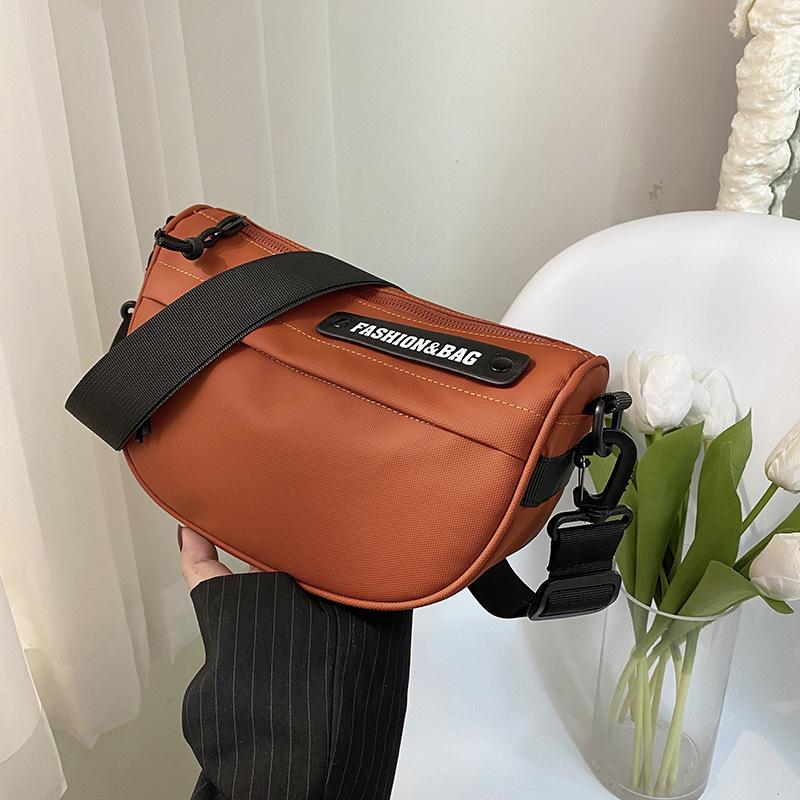 Женский универсальный повседневный рюкзак для покупок, мобильного телефона, на одно плечо, модная нейлоновая пленка, водонепроницаемая сумка через плечо, корейская версия, модная