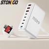 Зарядная станция 440 Вт, 8 портов USB C, двойной PD 100 Вт, для MacBook Pro Air, iPad, iPhone 16 15 14 13 Pro Max, быстрая зарядка