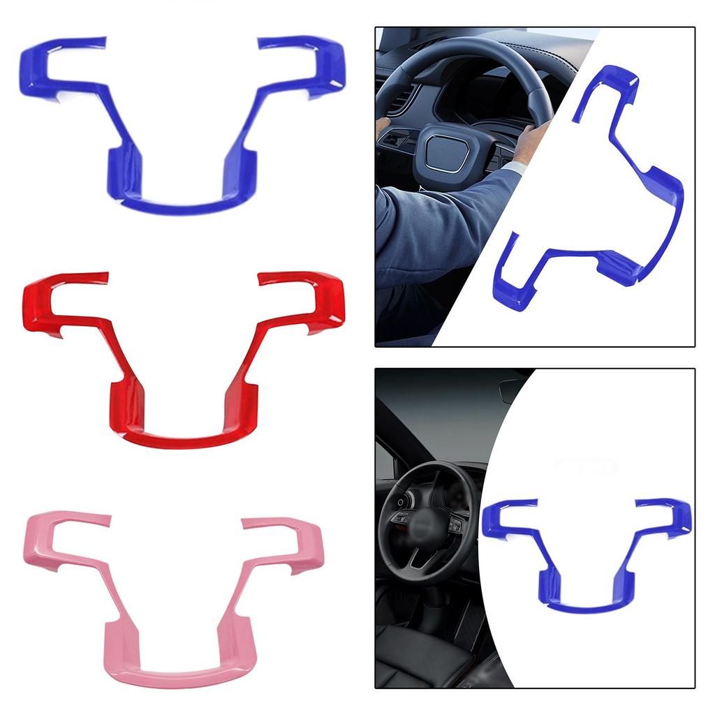 Car Steering Wheel Panel Cover ,Steering Wheel Button Frame Cover Decor,Professional Replaces Interior Accessory for F350