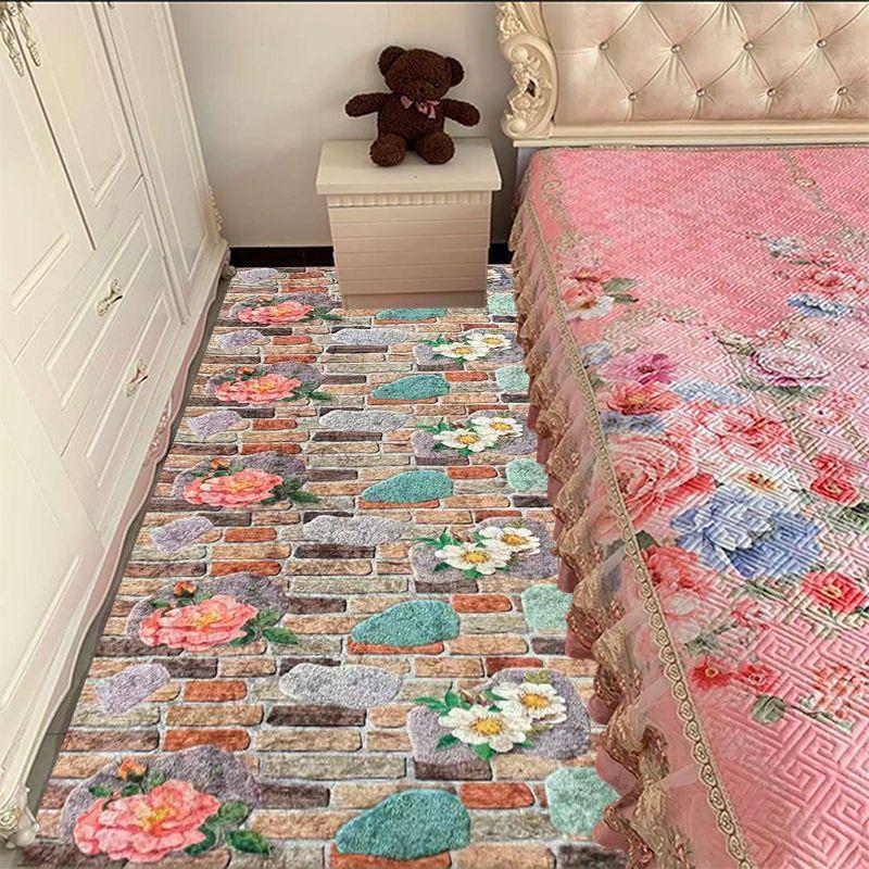 Ковер для спальни, светлый, роскошный ковер для девочки, теплый ковер для спальни, прикроватный ковер для гостиной, коврик для чайного столика