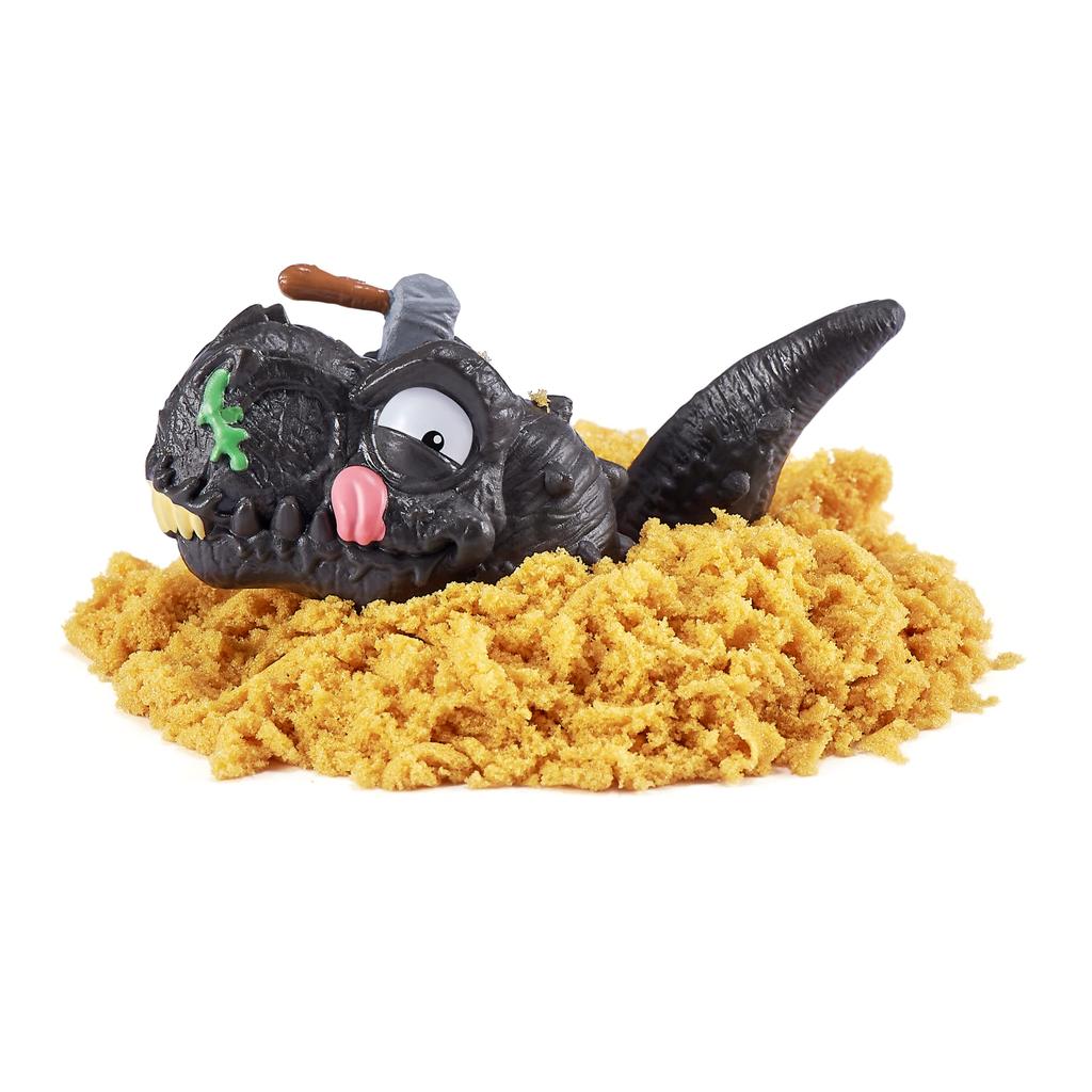 Smashers Zuru Дино Исландия Динозавр Слайм Песок Сюрприз Игрушка Фигурка для Мальчиков и Девочек Тираннозавр Рекс