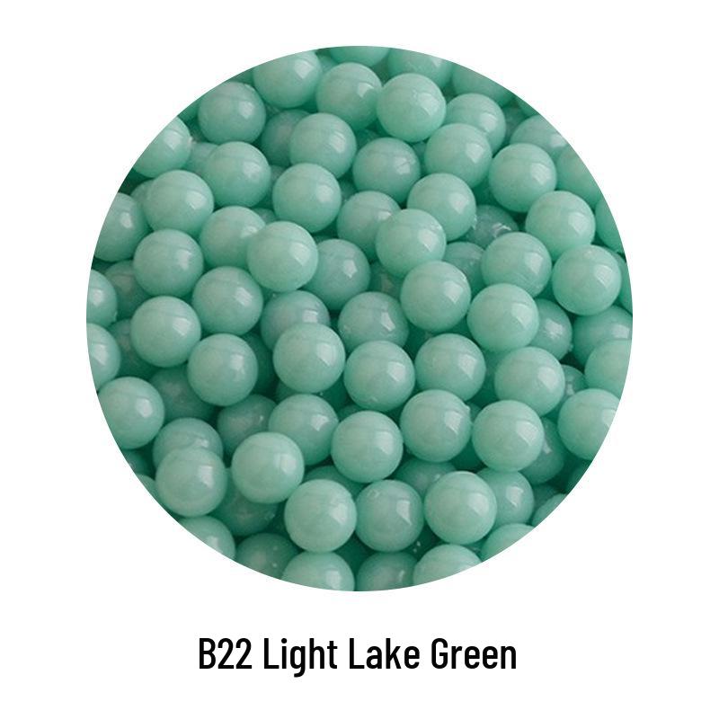 Пластиковые бусины конфетных цветов: Круглые упругие мячики без отверстий для детских DIY украшений, поделок и пуль для игрушечных пистолетов.