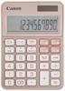 Canon Colorful Pearl Pink Mini Desktop Double Tax Calculator, Antibacterial, KS-125WUC, (12-digit, Size, Function) KS-125WUC-PK