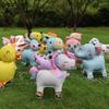 New Style Animal Aluminum Balloon with Wheels – Kids' Cartoon Birthday Party Décor